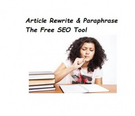 Article Rewriter | Paraphrasing Tool | The Free SEO Tool to optimize onpage seo!