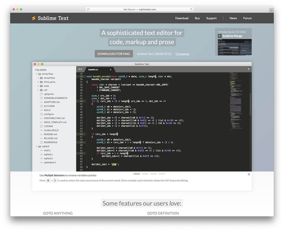 best editor node js for mac