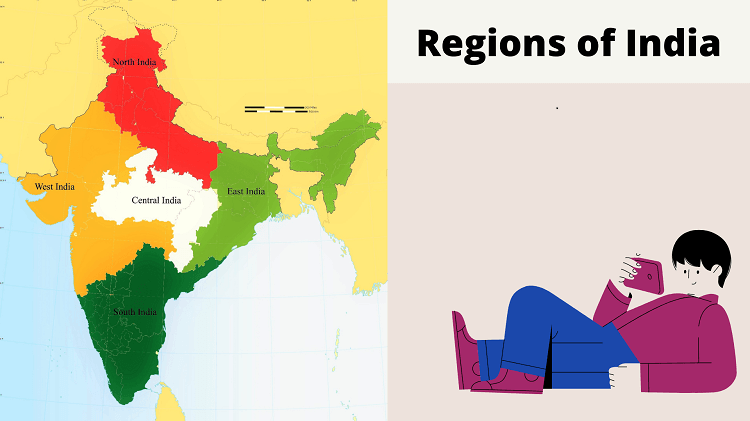 regions of india