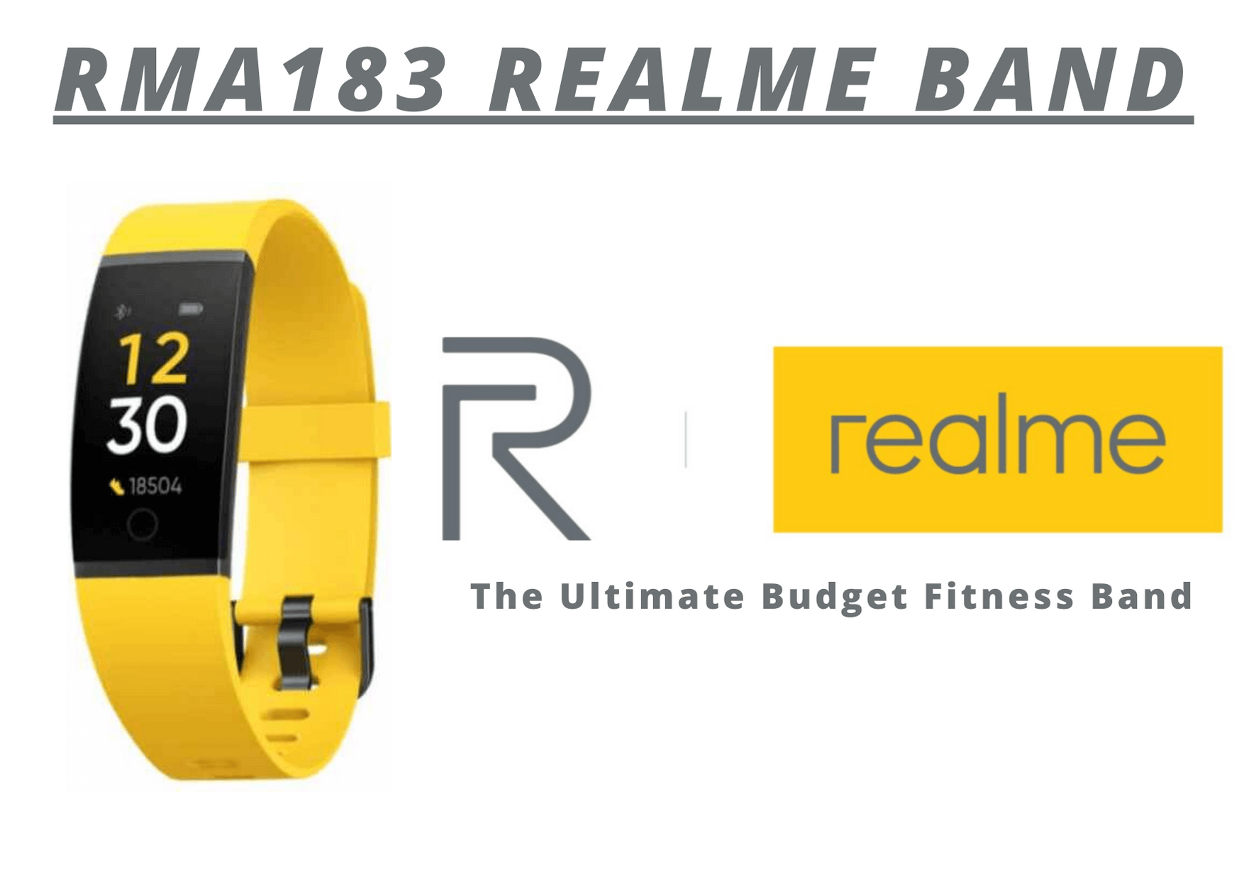 Realme fitness best sale band rma183